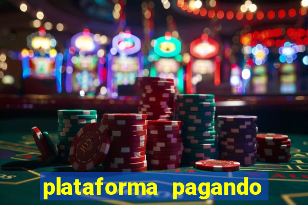 plataforma pagando bonus no cadastro